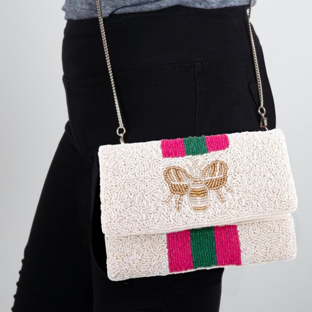 Bee Clutch - Pink